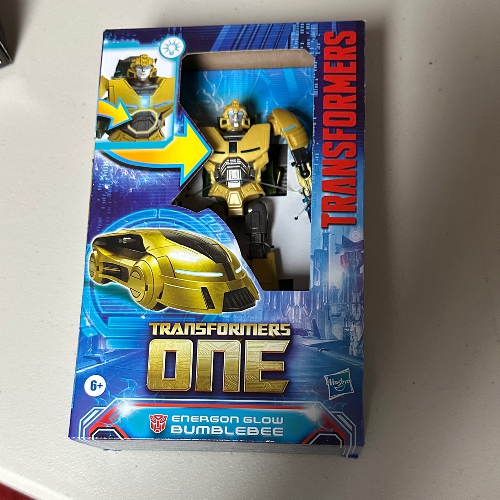 Hasbro Transformers One Energon Glow Bumblebee - Gold and Black